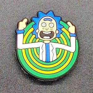 (5/$15) Rick and Morty Croc Charm